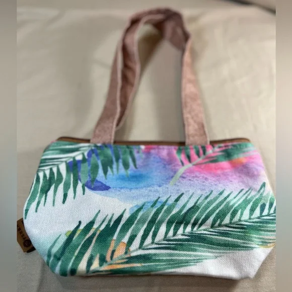Tropical Colorful Canvas Bag - Picture 1 of 9